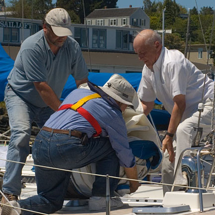 bagging sail