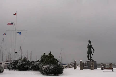 Snowy Leif Erikson