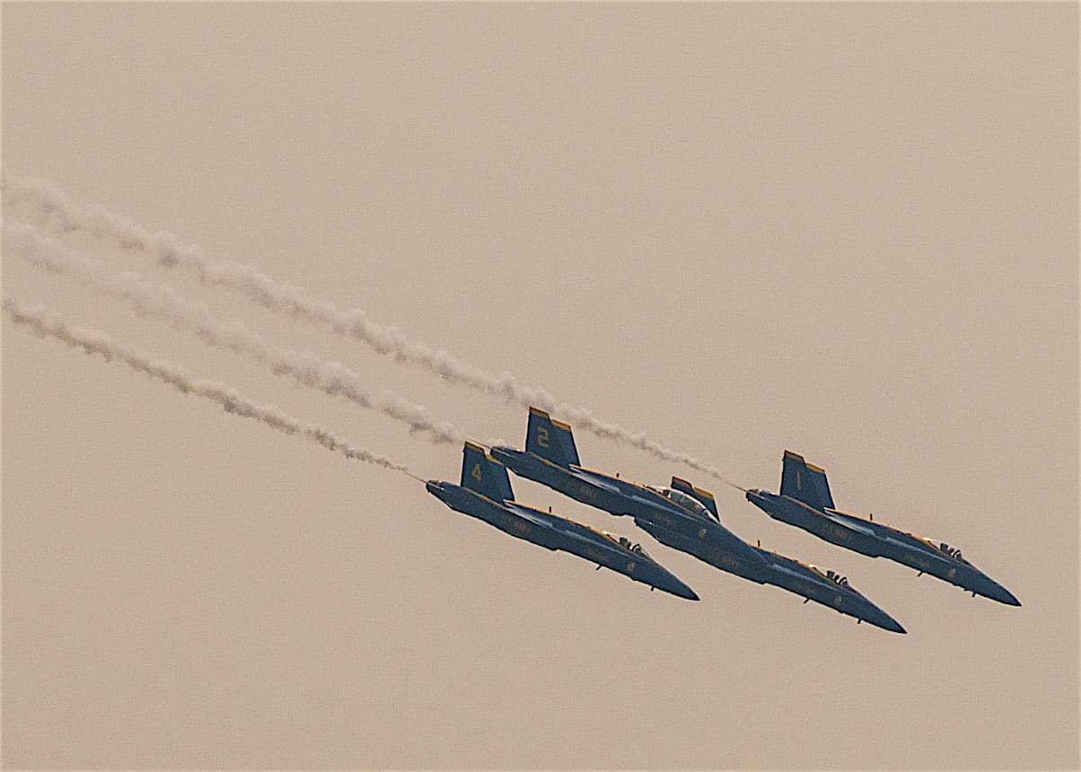 Blue Angles dive