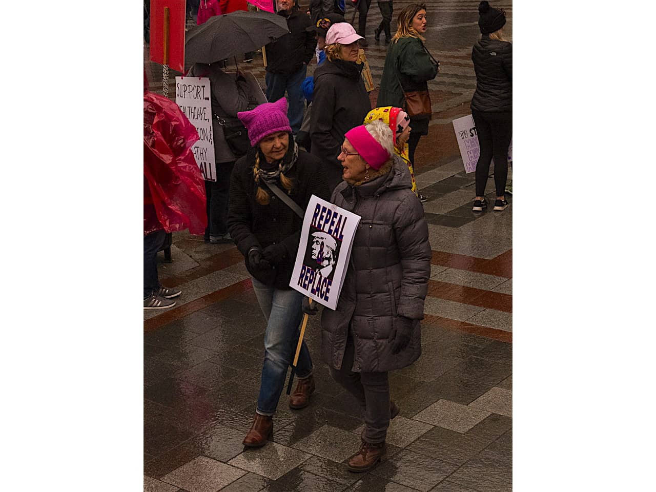 2018 Womens March, Seattle