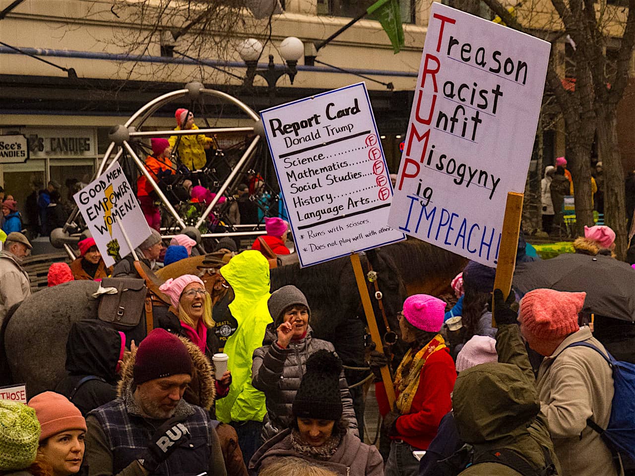 2018 Womens March, Seattle