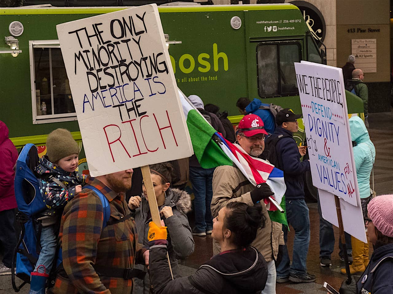 2018 Womens March, Seattle