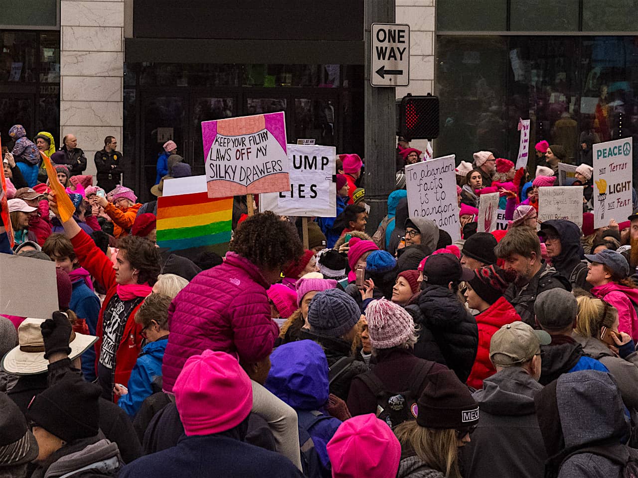 2018 Womens March, Seattle