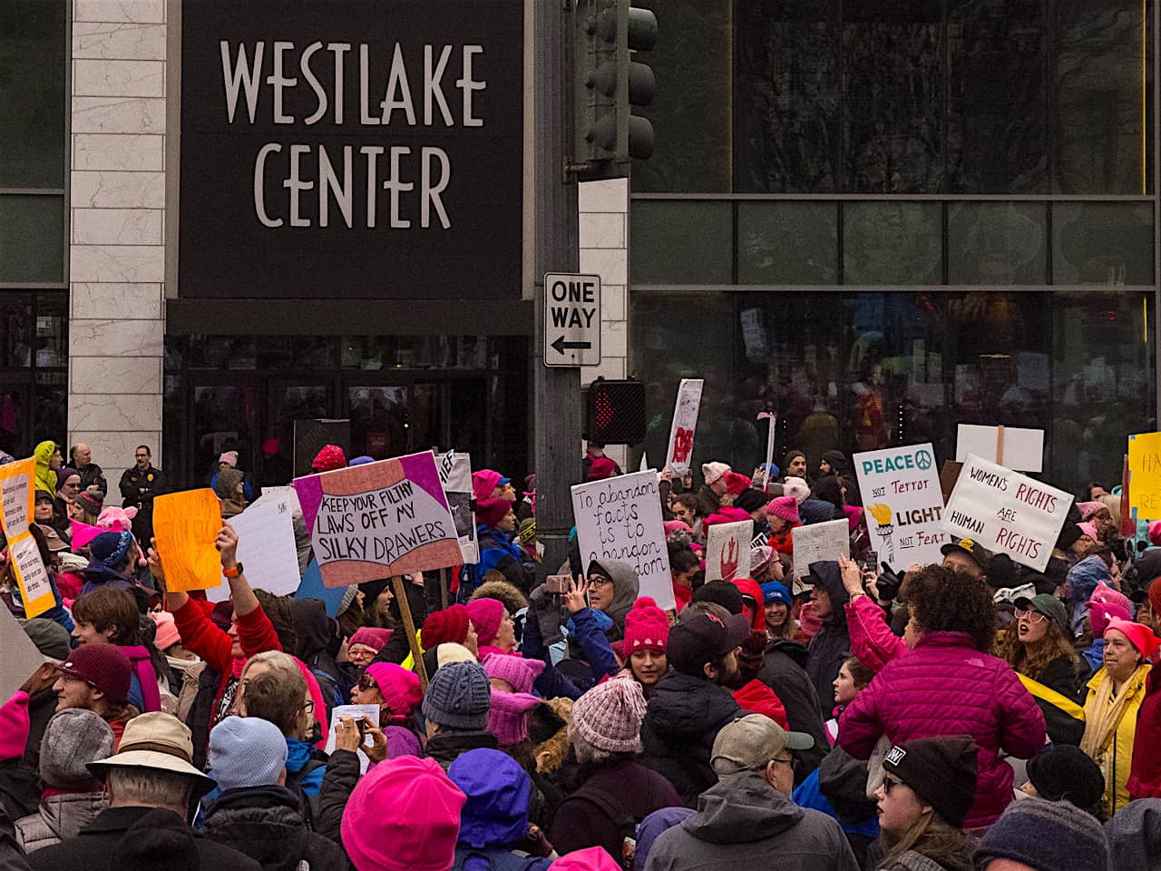 2018 Womens March, Seattle