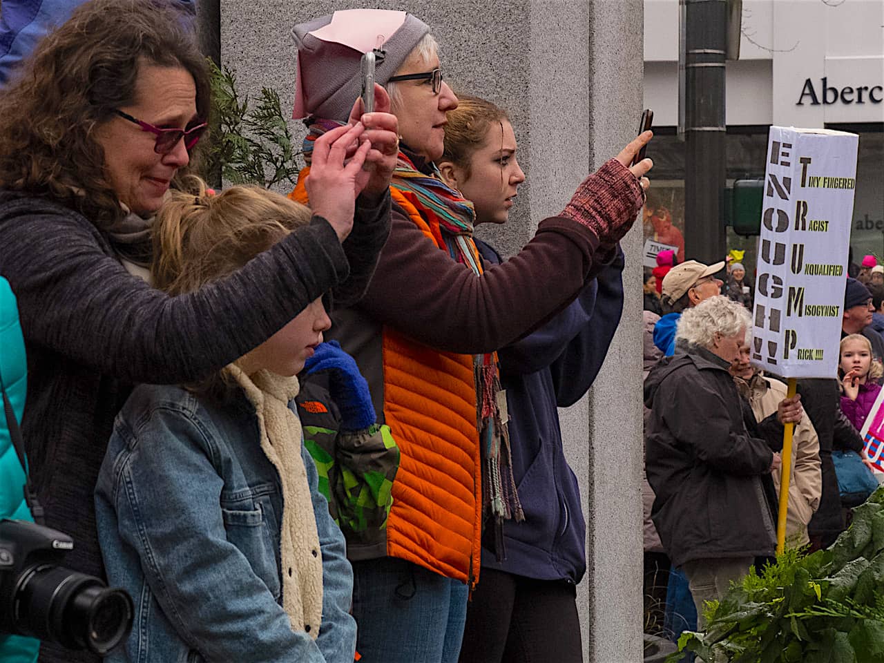 2018 Womens March, Seattle