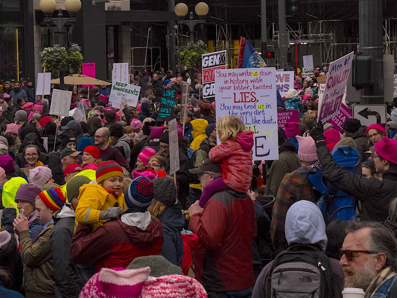 2018 Womens March, Seattle