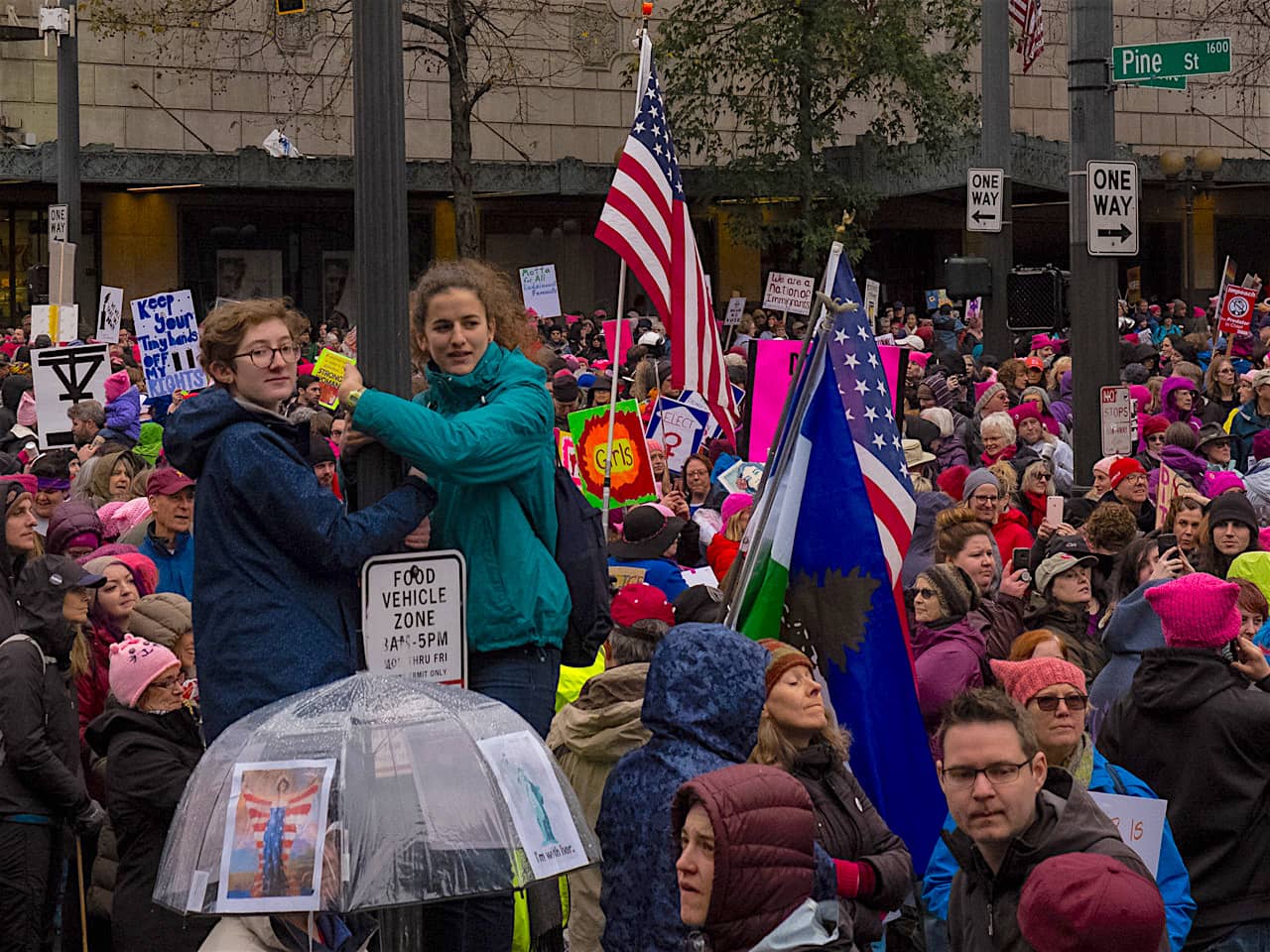 2018 Womens March, Seattle