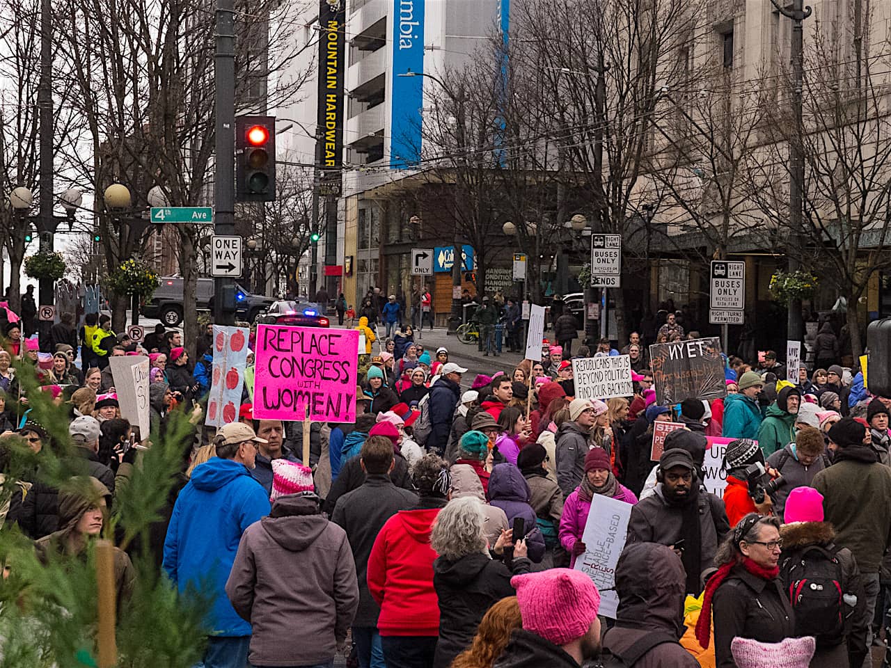 2018 Womens March, Seattle