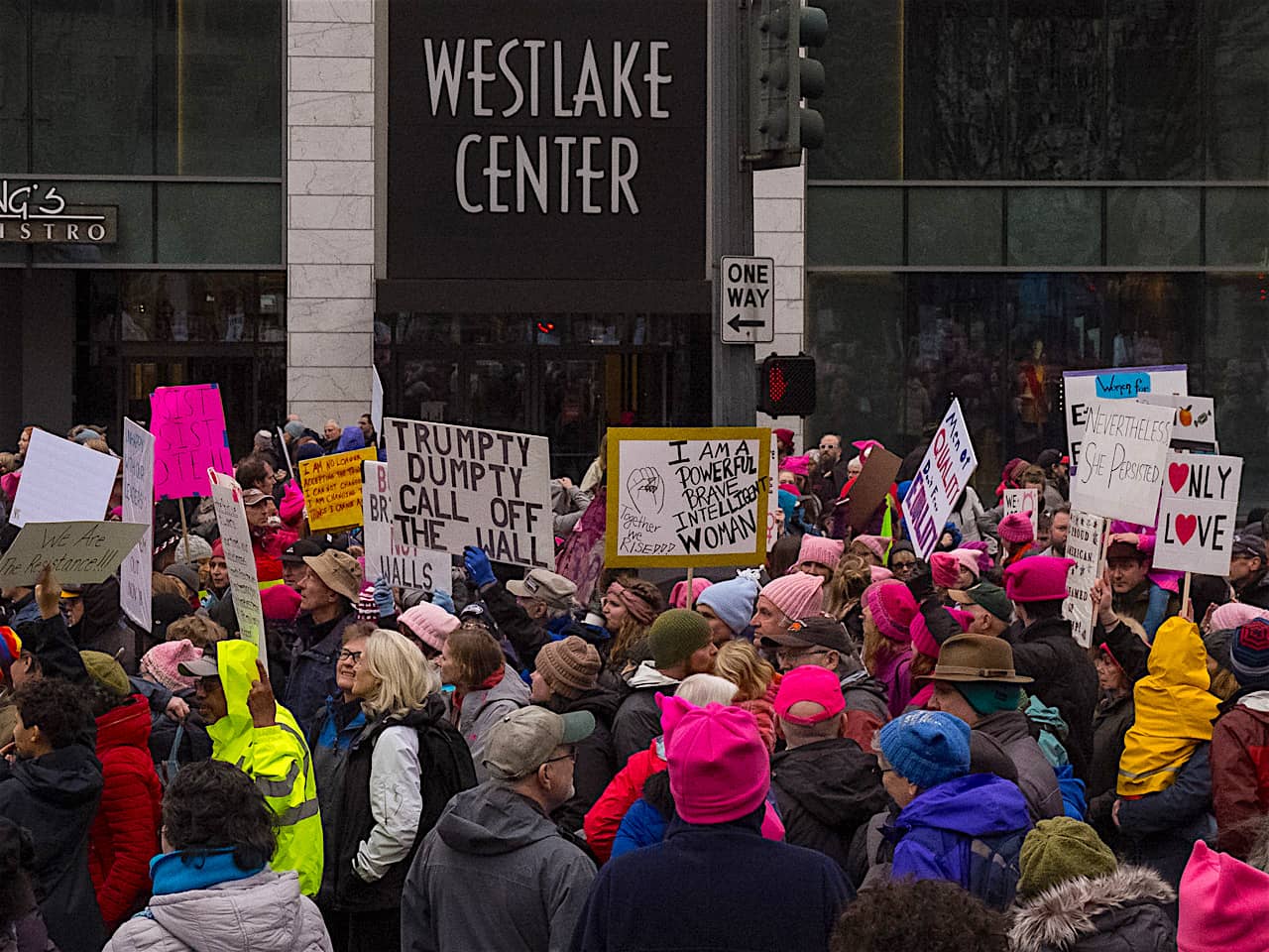 2018 Womens March, Seattle