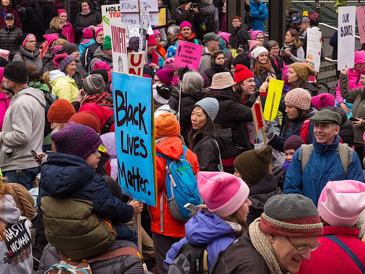 2018 Womens March, Seattle