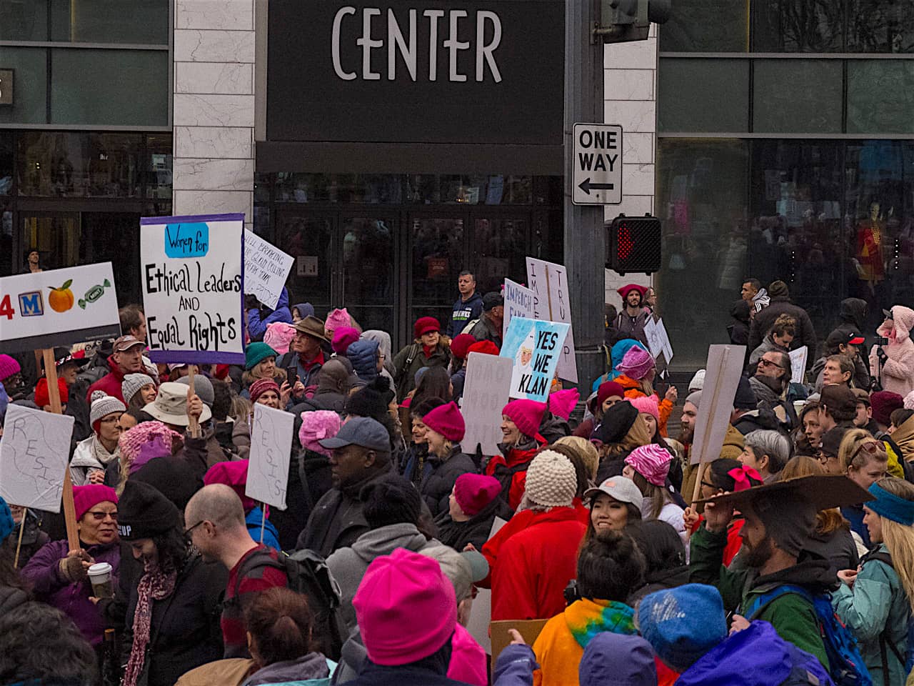 2018 Womens March, Seattle