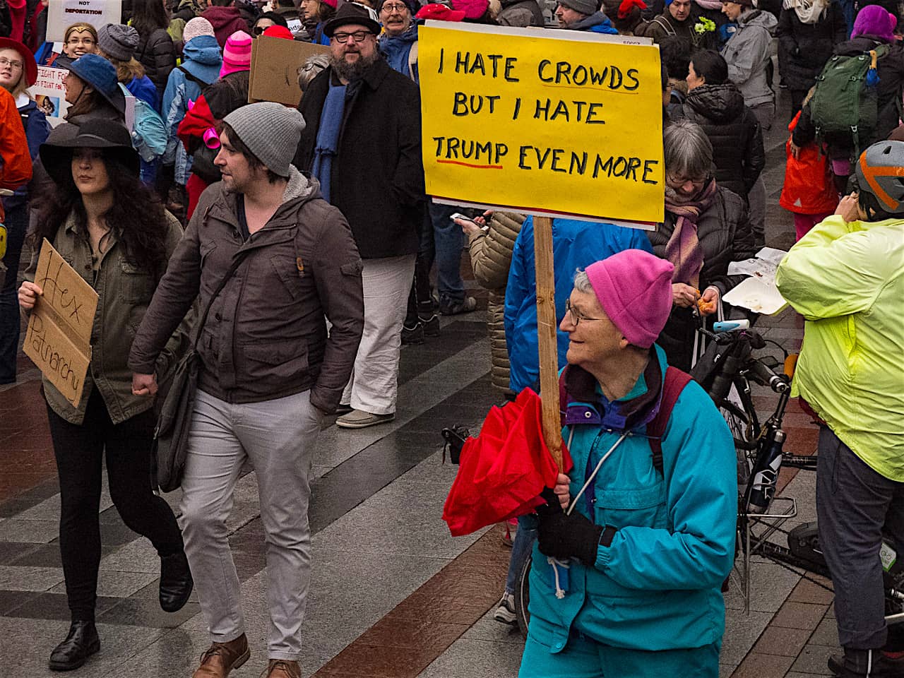 2018 Womens March, Seattle