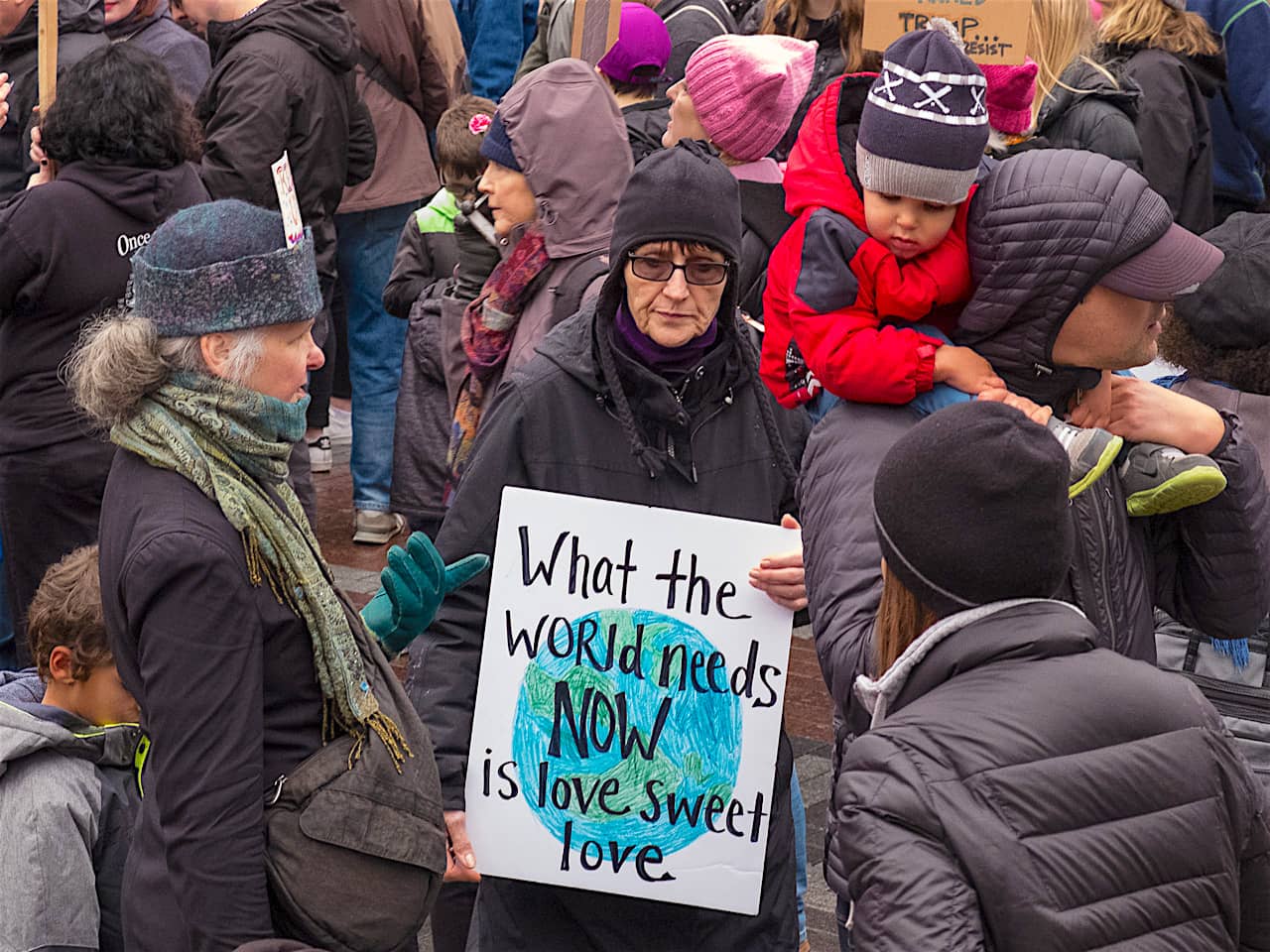 2018 Womens March, Seattle