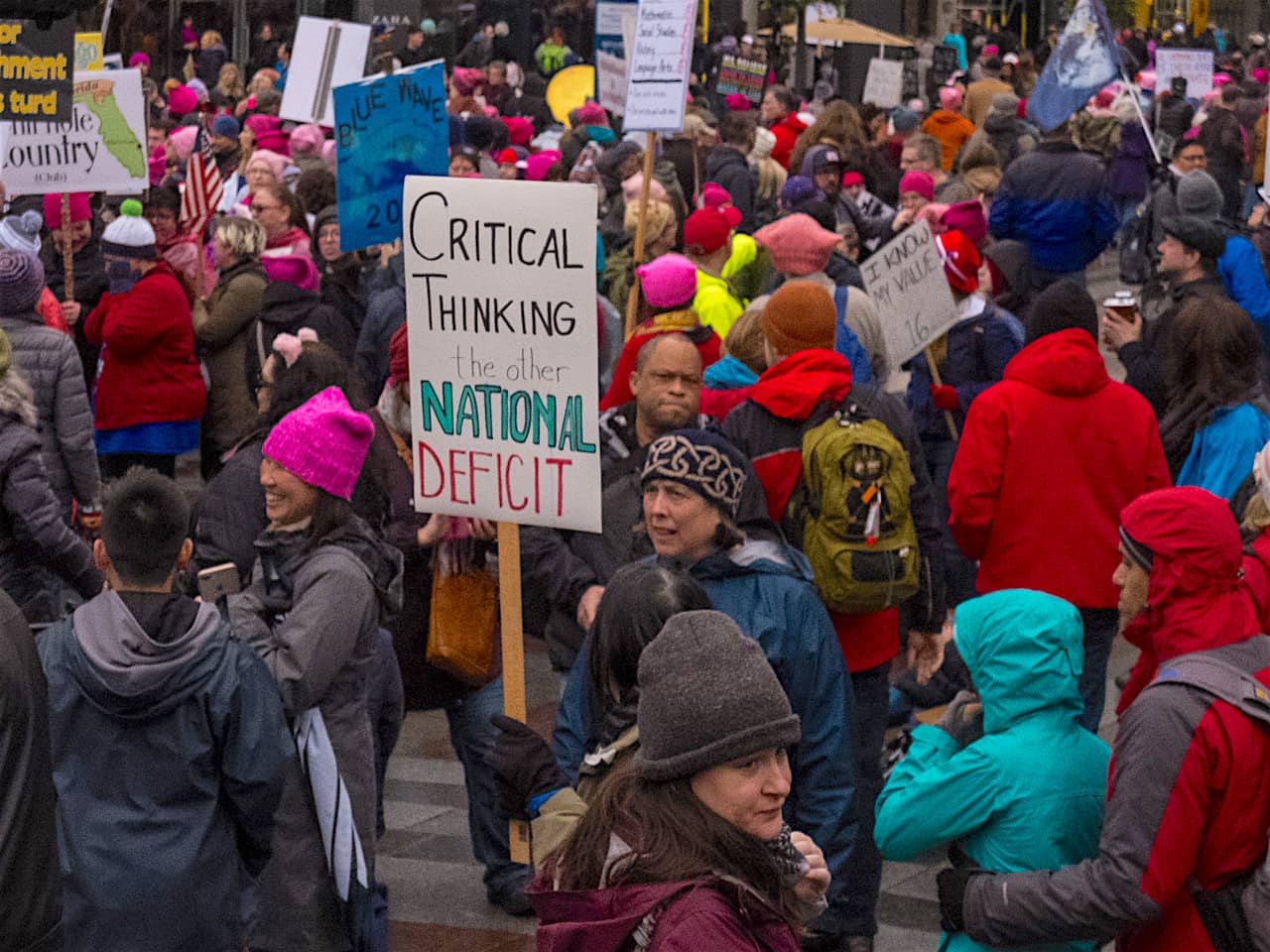 2018 Womens March, Seattle