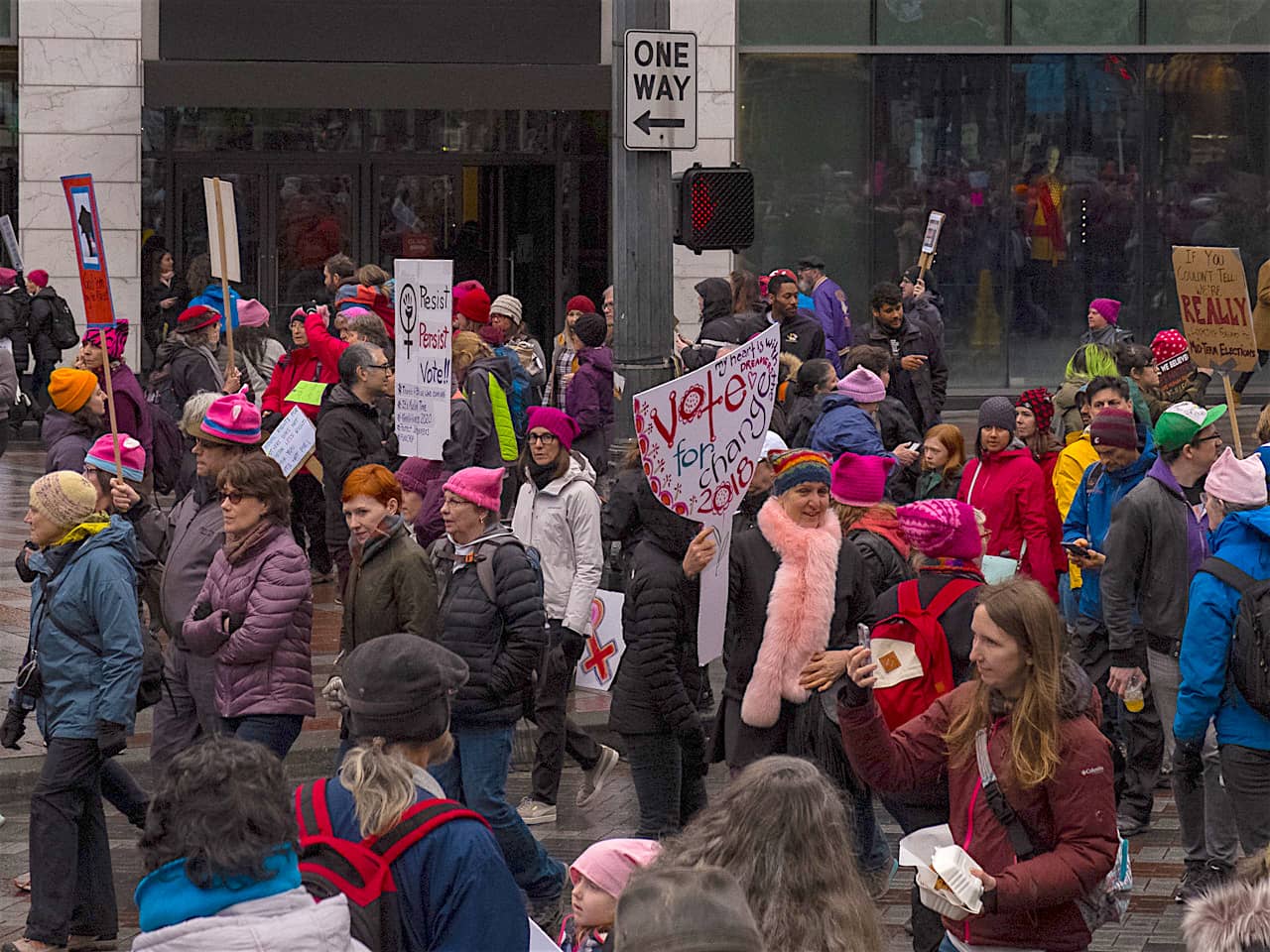 2018 Womens March, Seattle