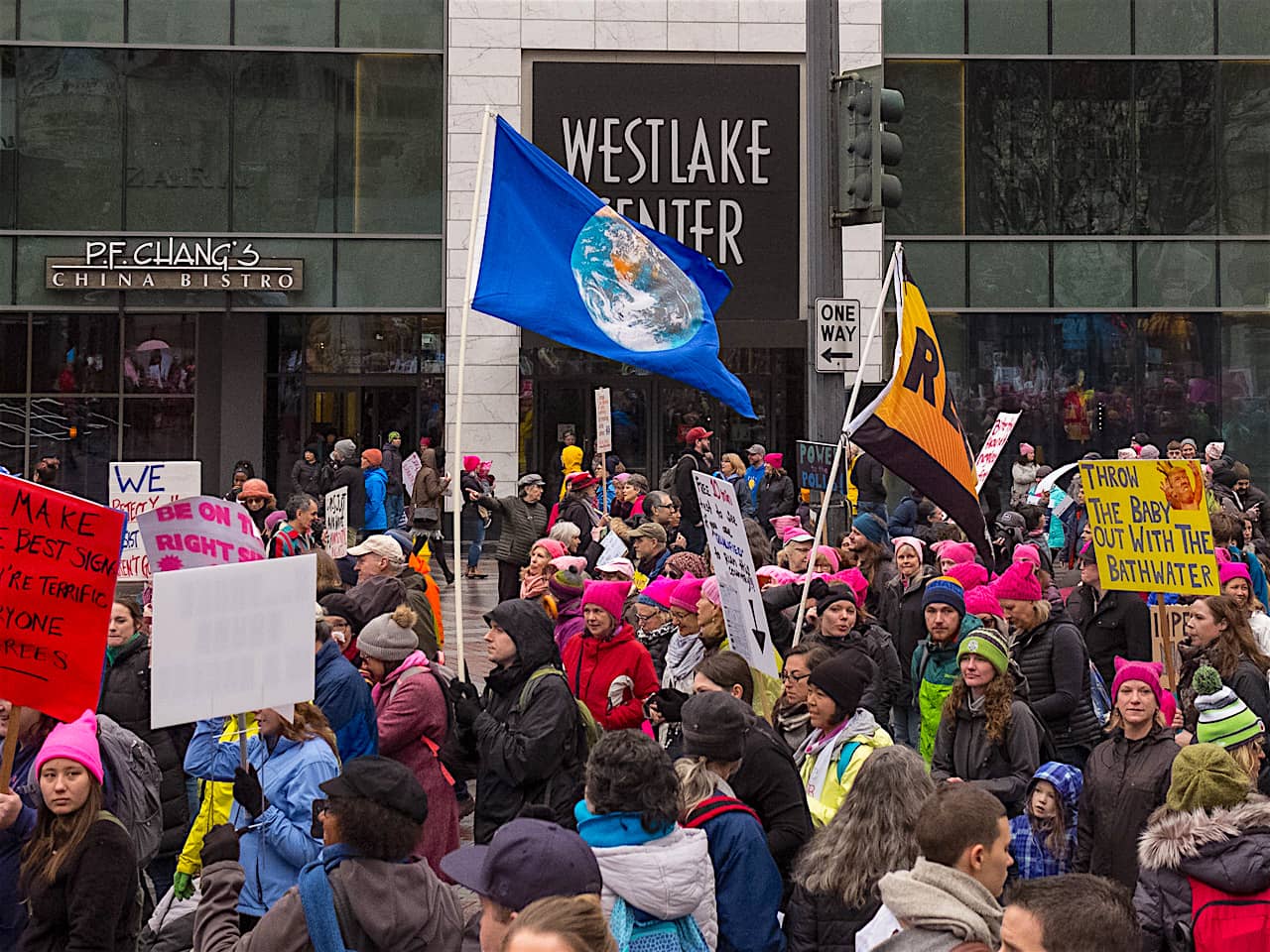 2018 Womens March, Seattle