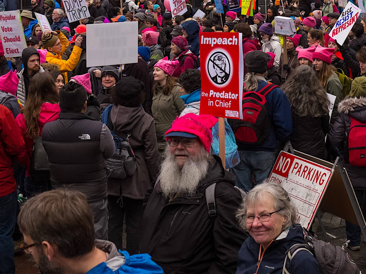 2018 Womens March, Seattle