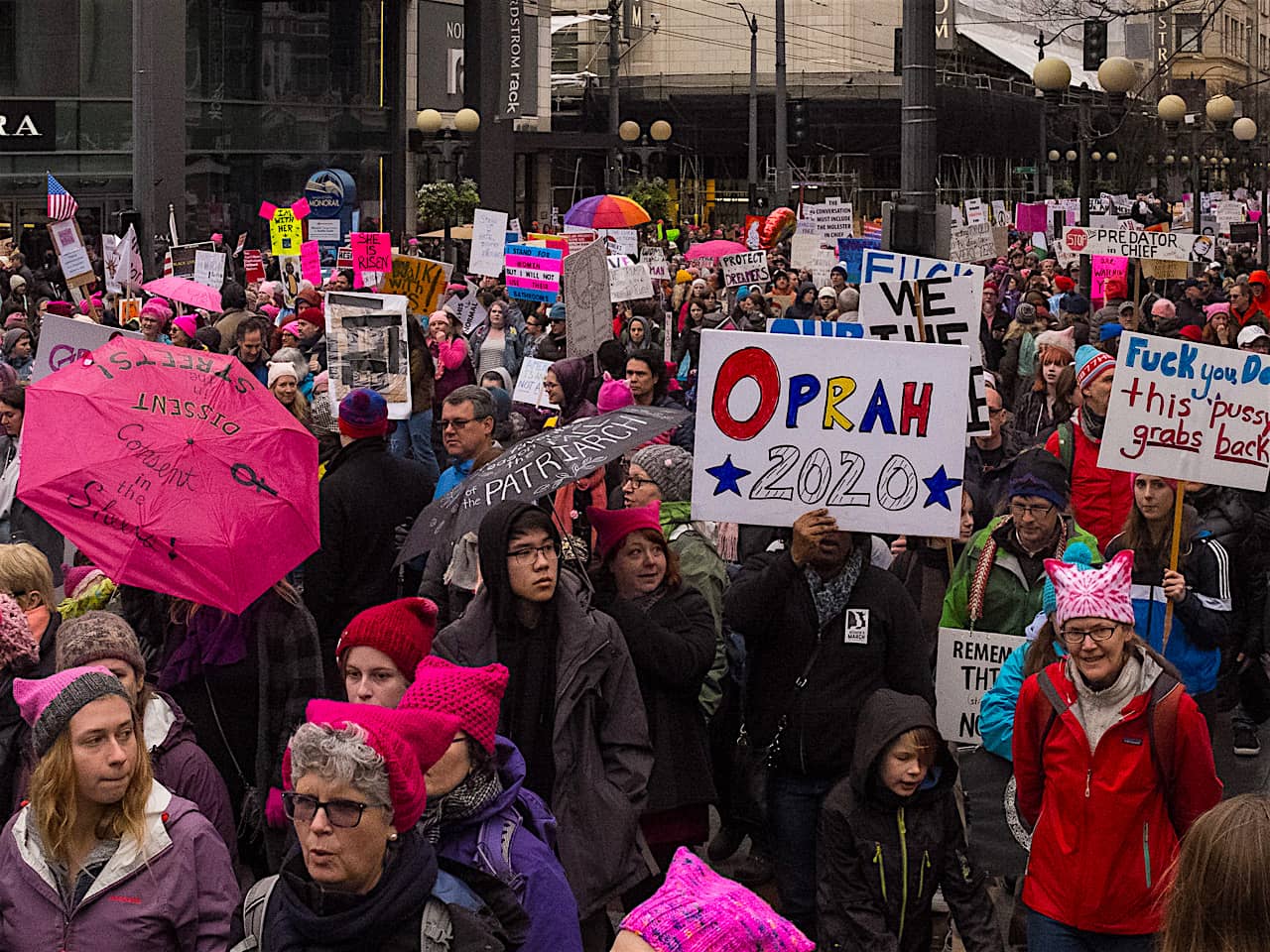 2018 Womens March, Seattle