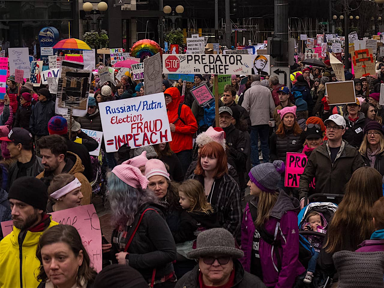 2018 Womens March, Seattle