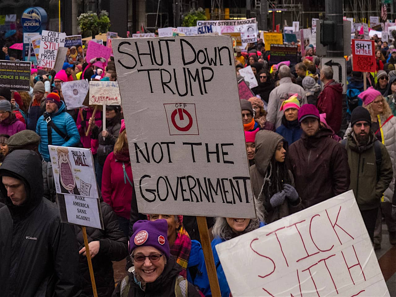 2018 Womens March, Seattle