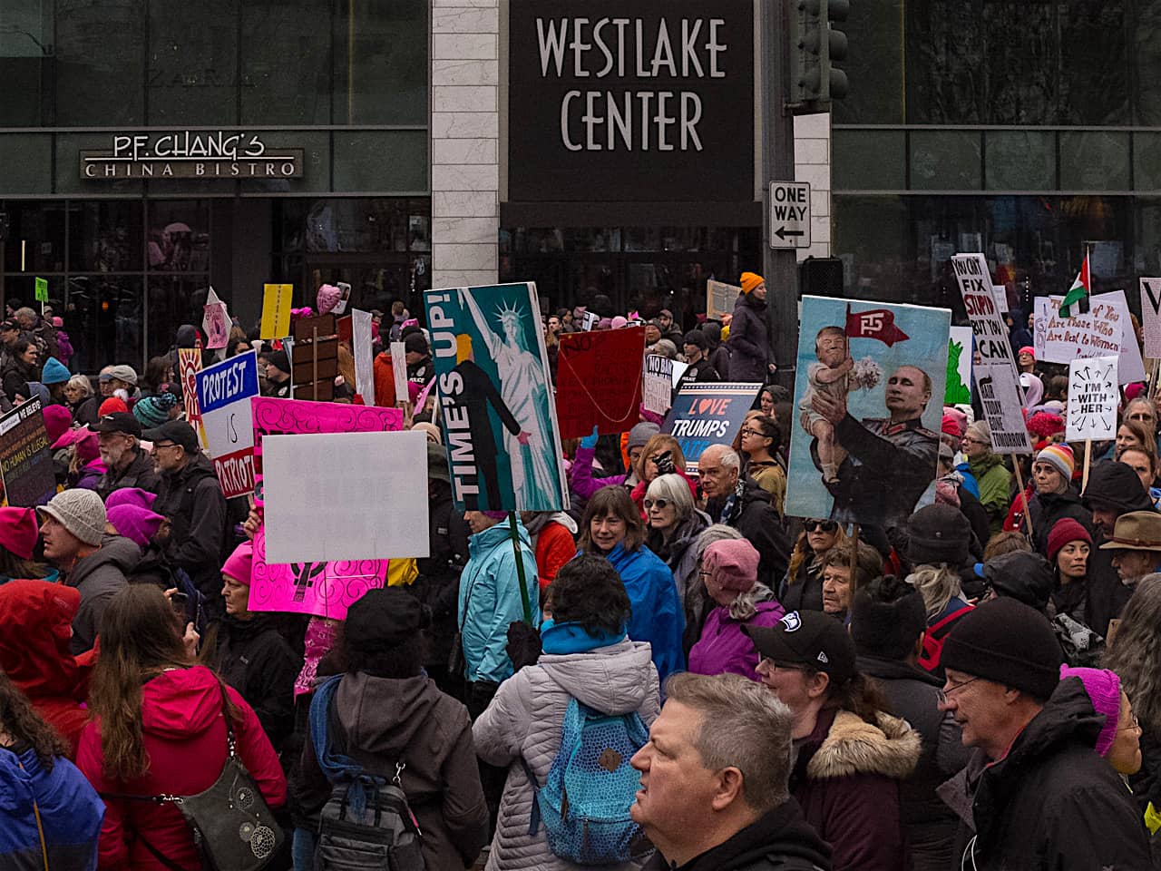 2018 Womens March, Seattle
