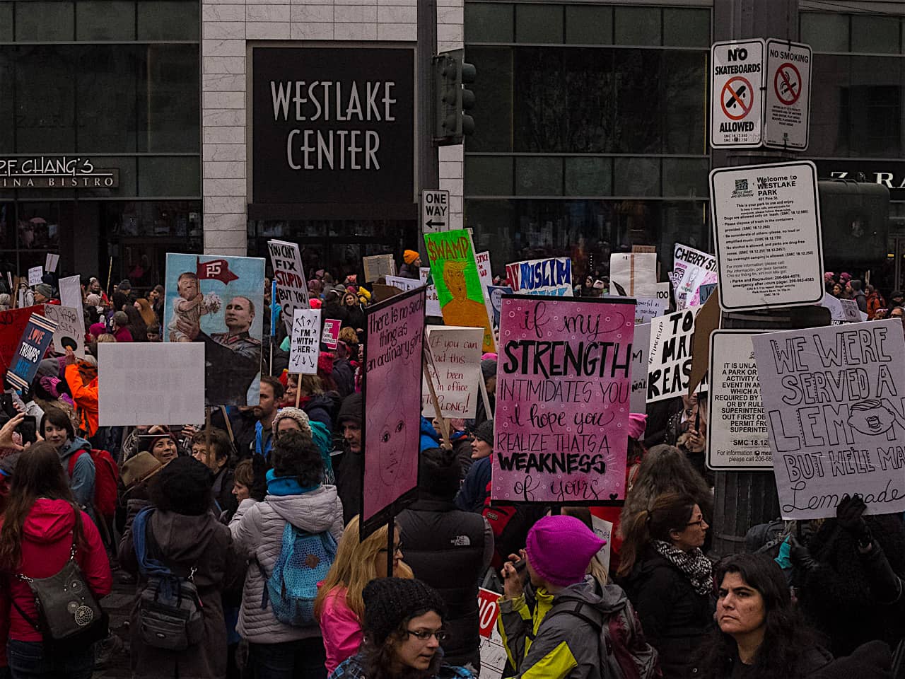 2018 Womens March, Seattle