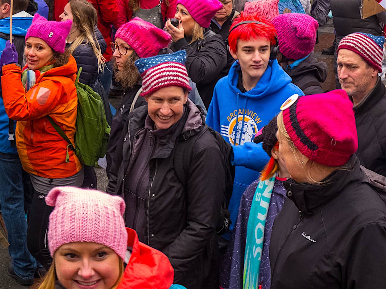 2018 Womens March, Seattle