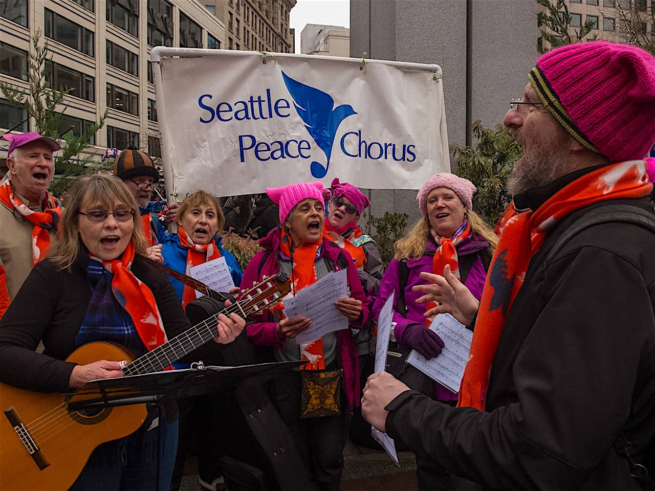 2018 Womens March, Seattle