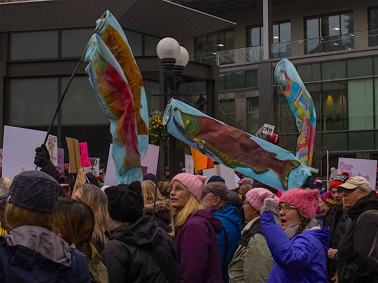 2018 Womens March, Seattle