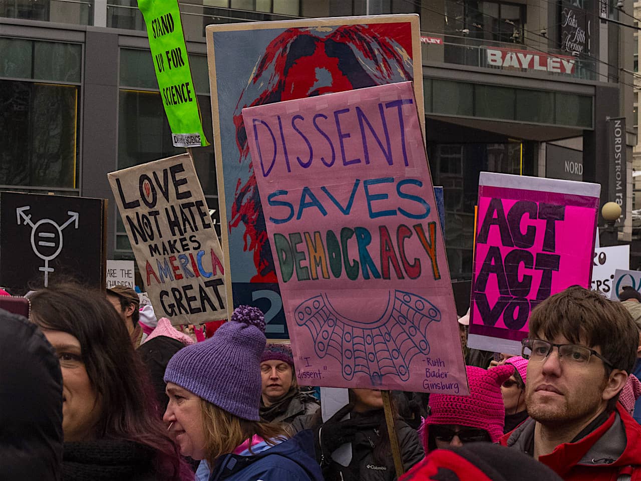 2018 Womens March, Seattle