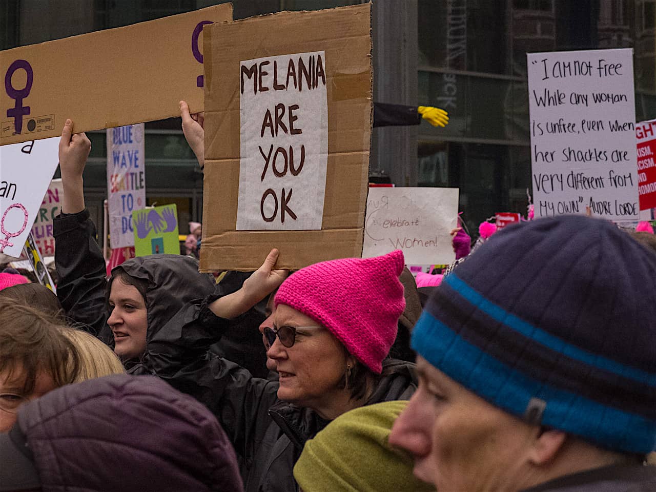 2018 Womens March, Seattle