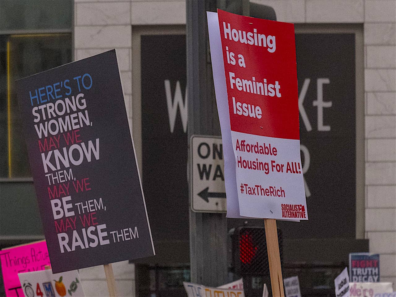 2018 Womens March, Seattle