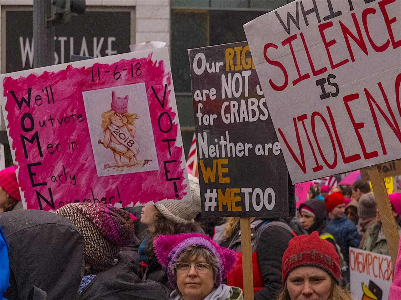 2018 Womens March, Seattle