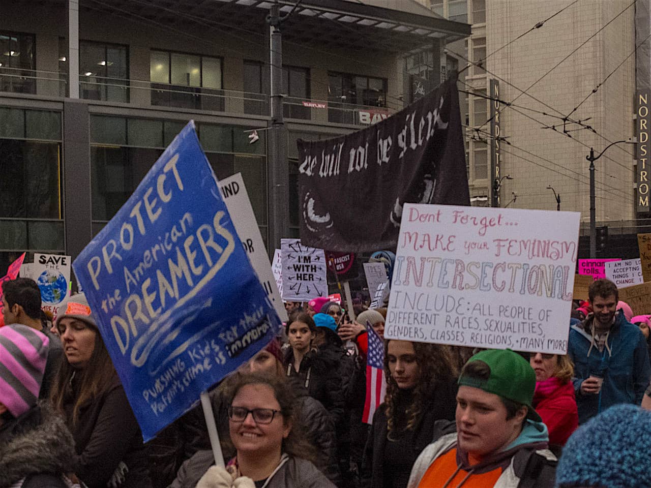 2018 Womens March, Seattle