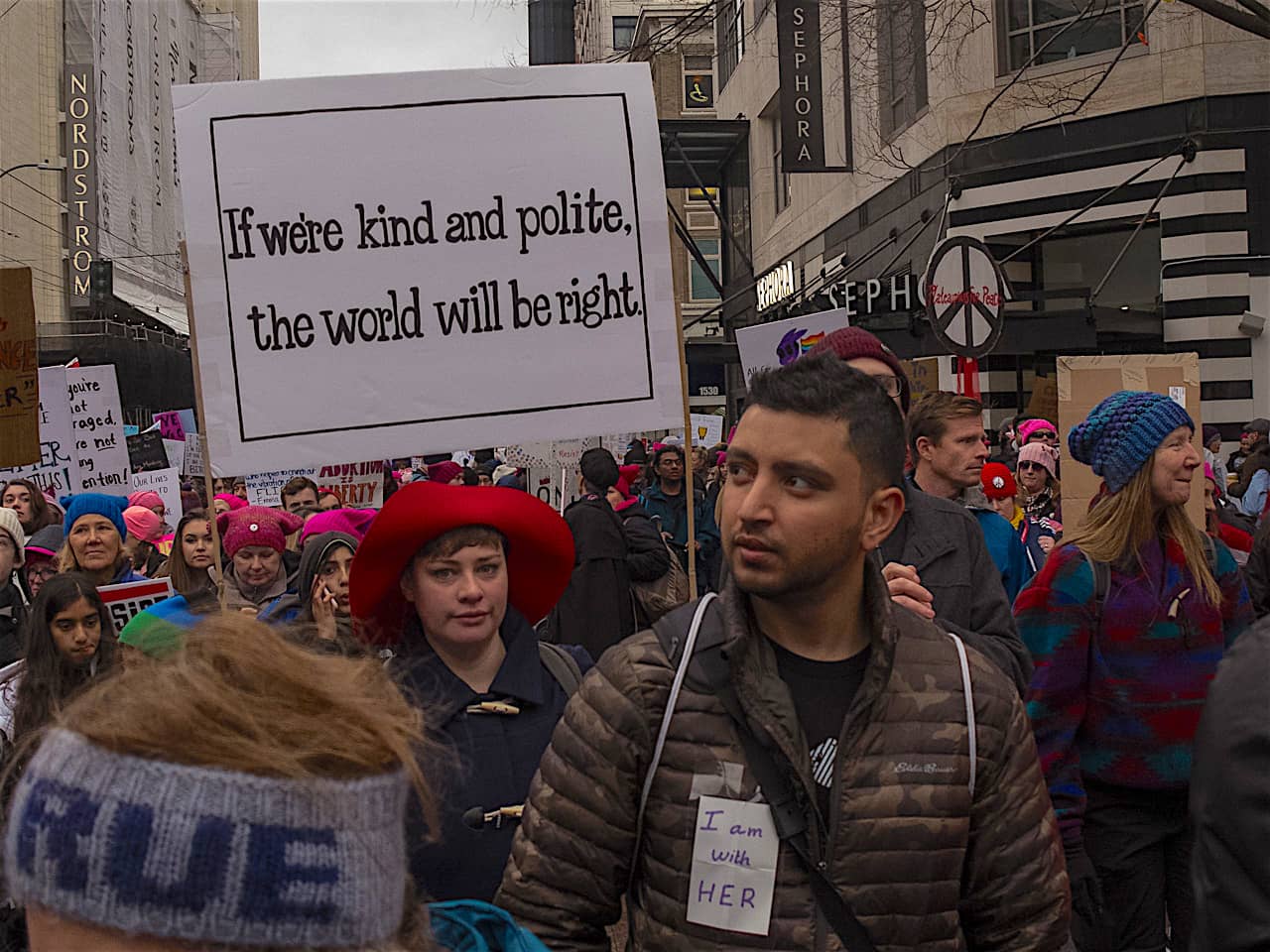 2018 Womens March, Seattle