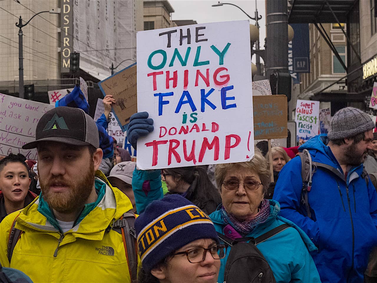 2018 Womens March, Seattle