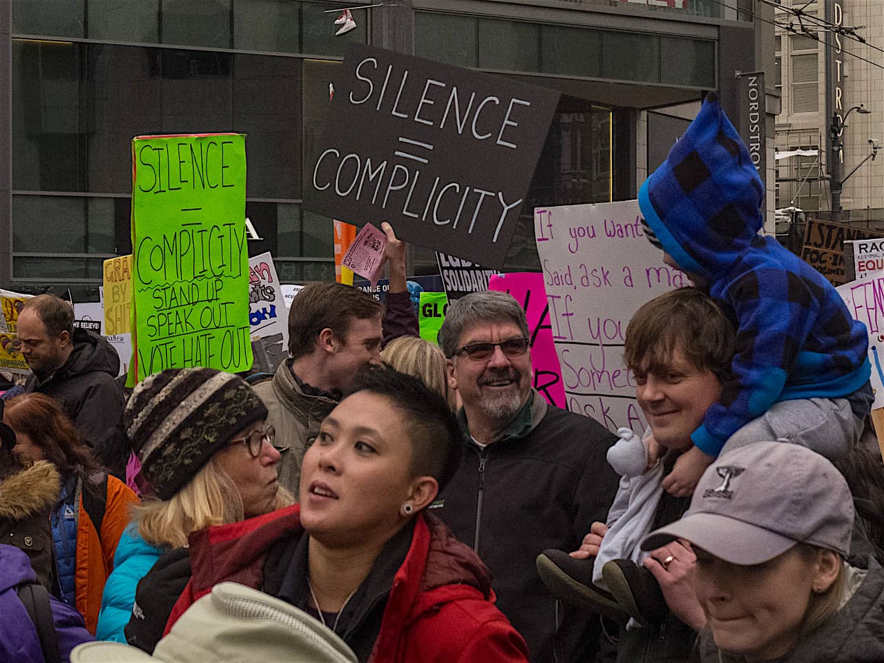 2018 Womens March, Seattle