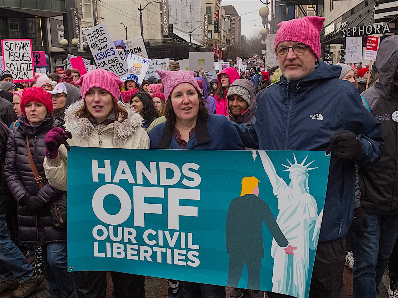 2018 Womens March, Seattle