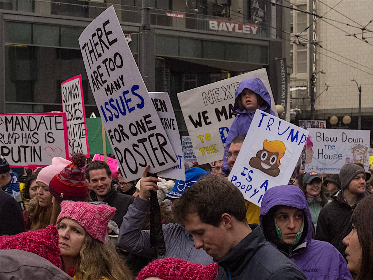 2018 Womens March, Seattle