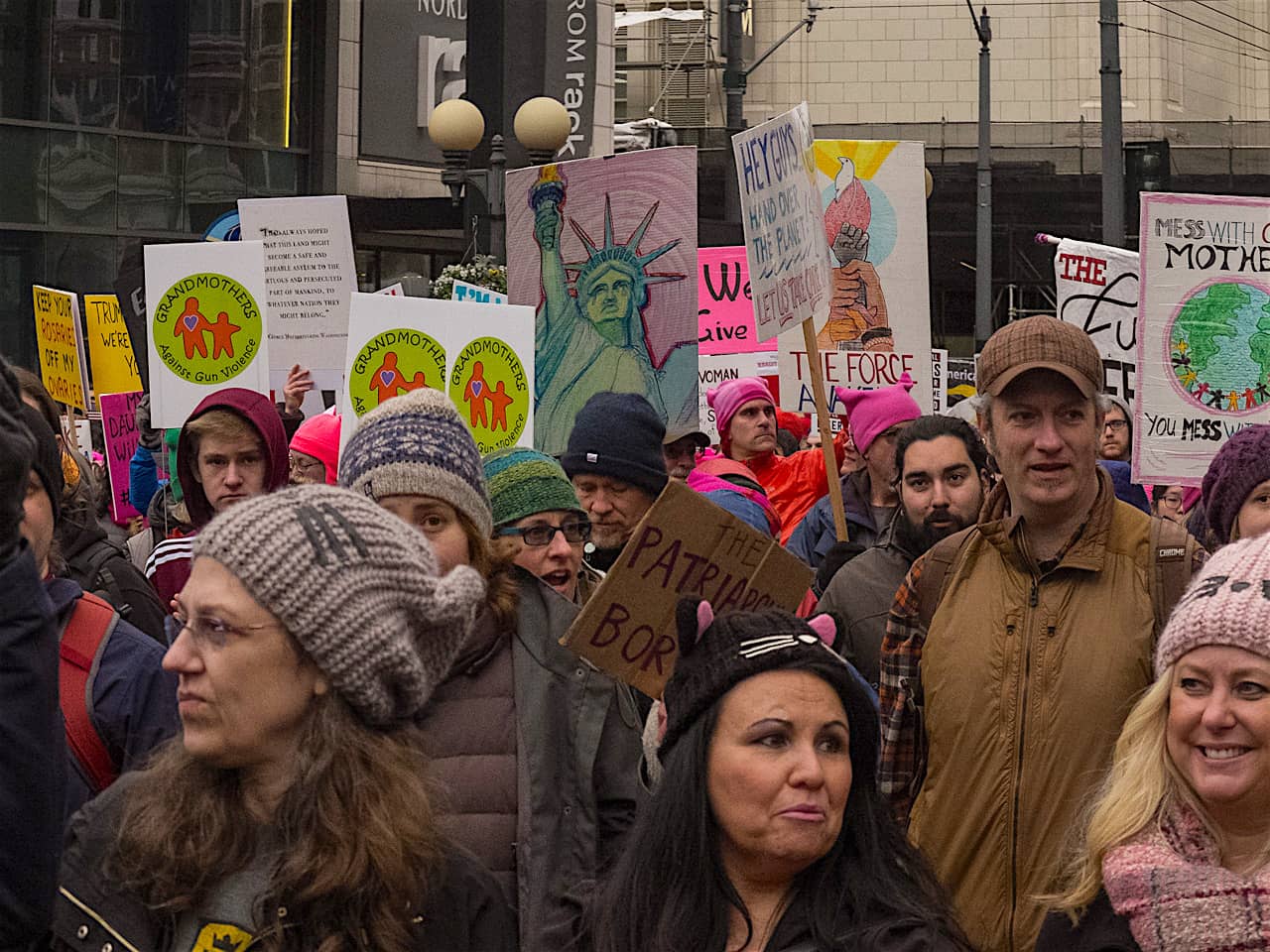 2018 Womens March, Seattle