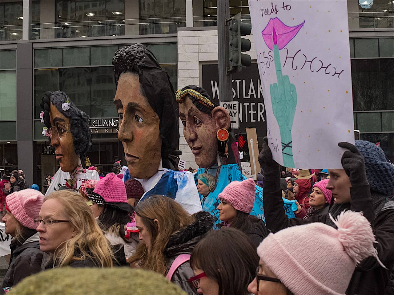 2018 Womens March, Seattle