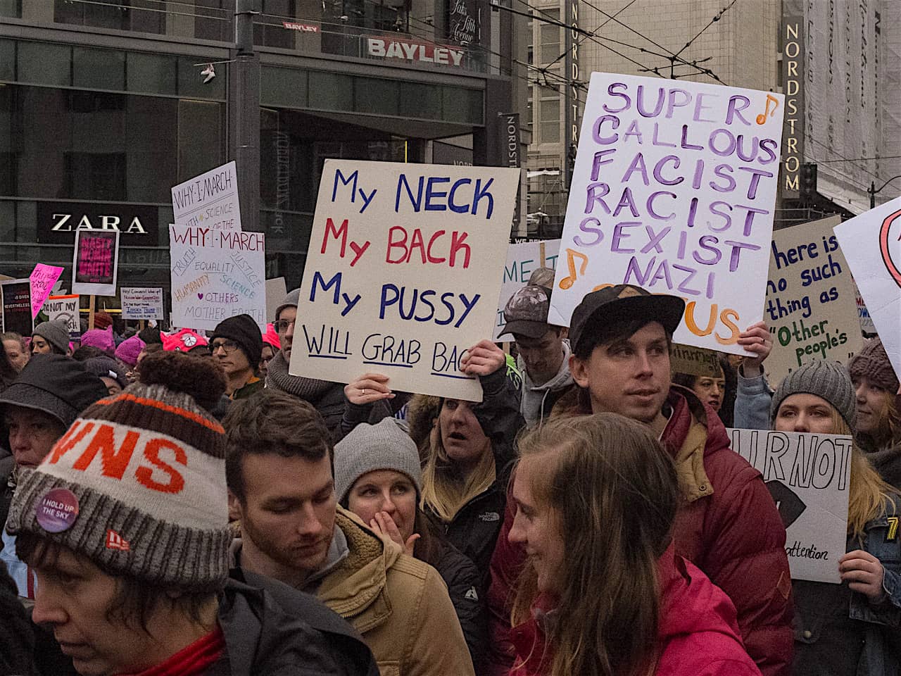 2018 Womens March, Seattle