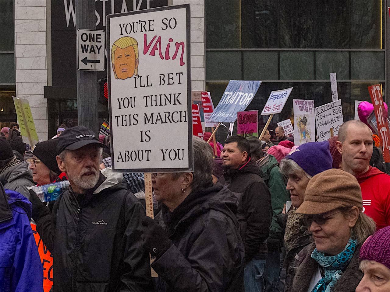 2018 Womens March, Seattle