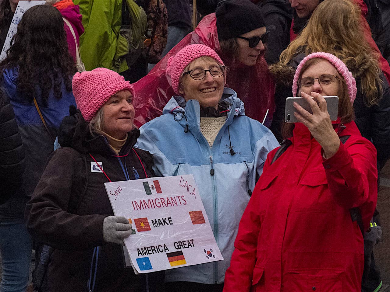 2018 Womens March, Seattle