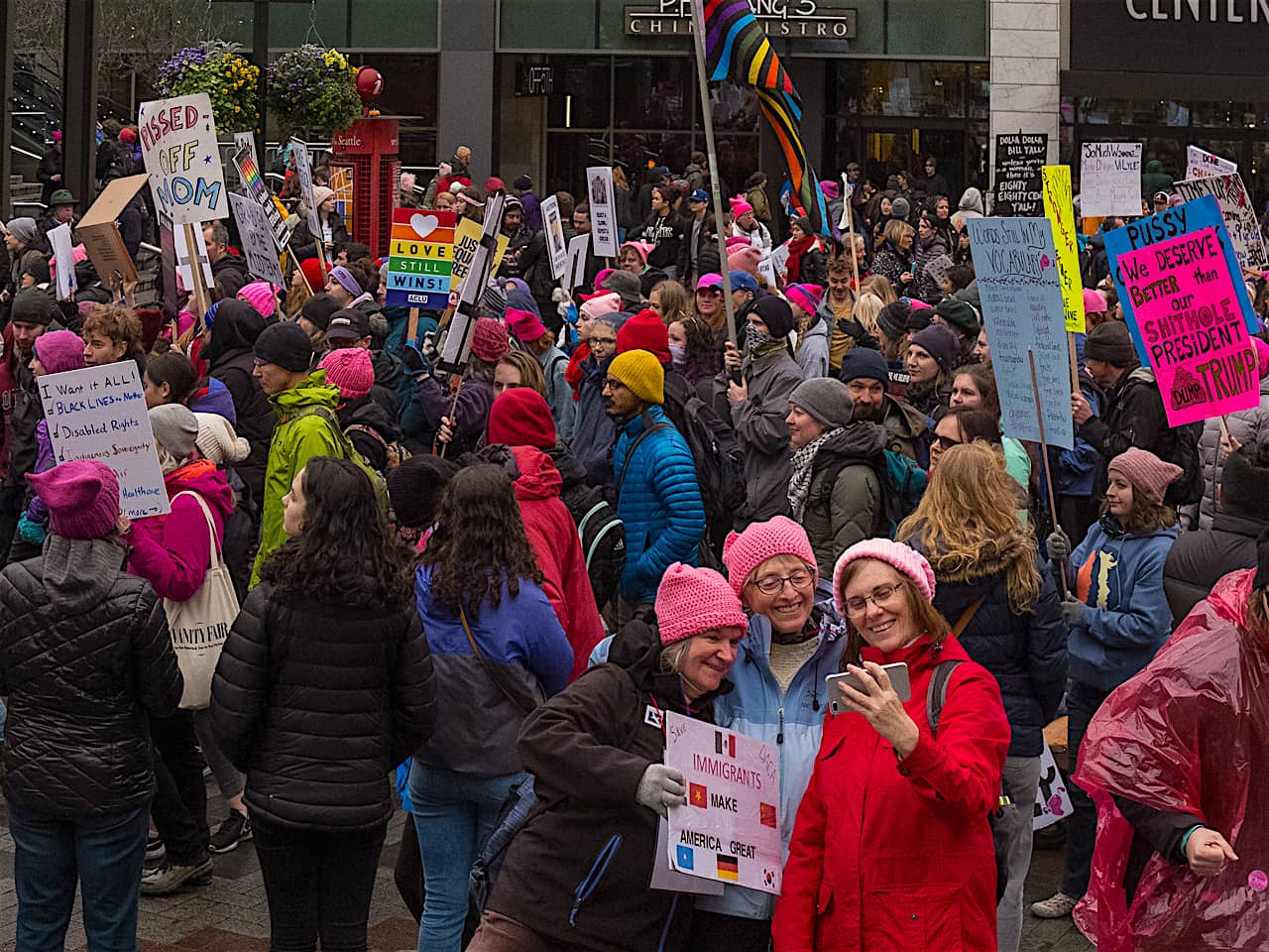 2018 Womens March, Seattle