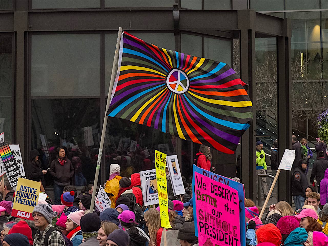 2018 Womens March, Seattle