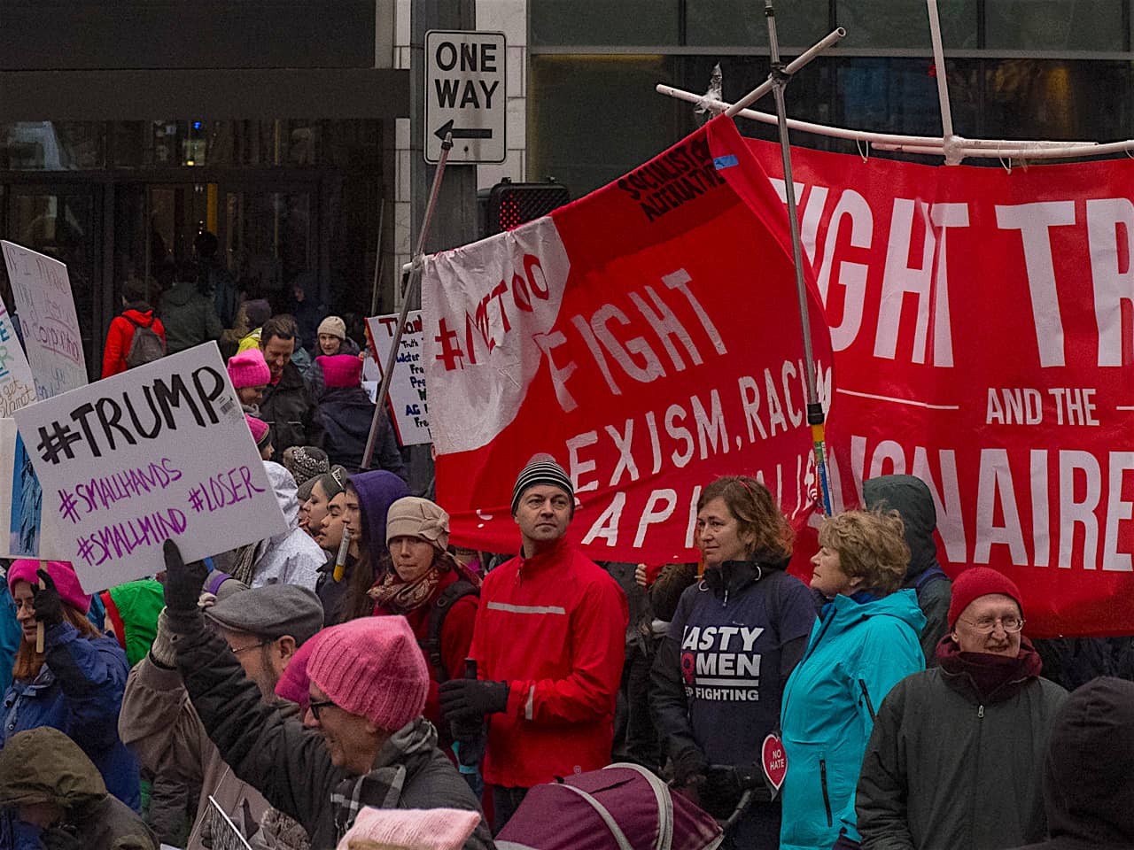 2018 Womens March, Seattle