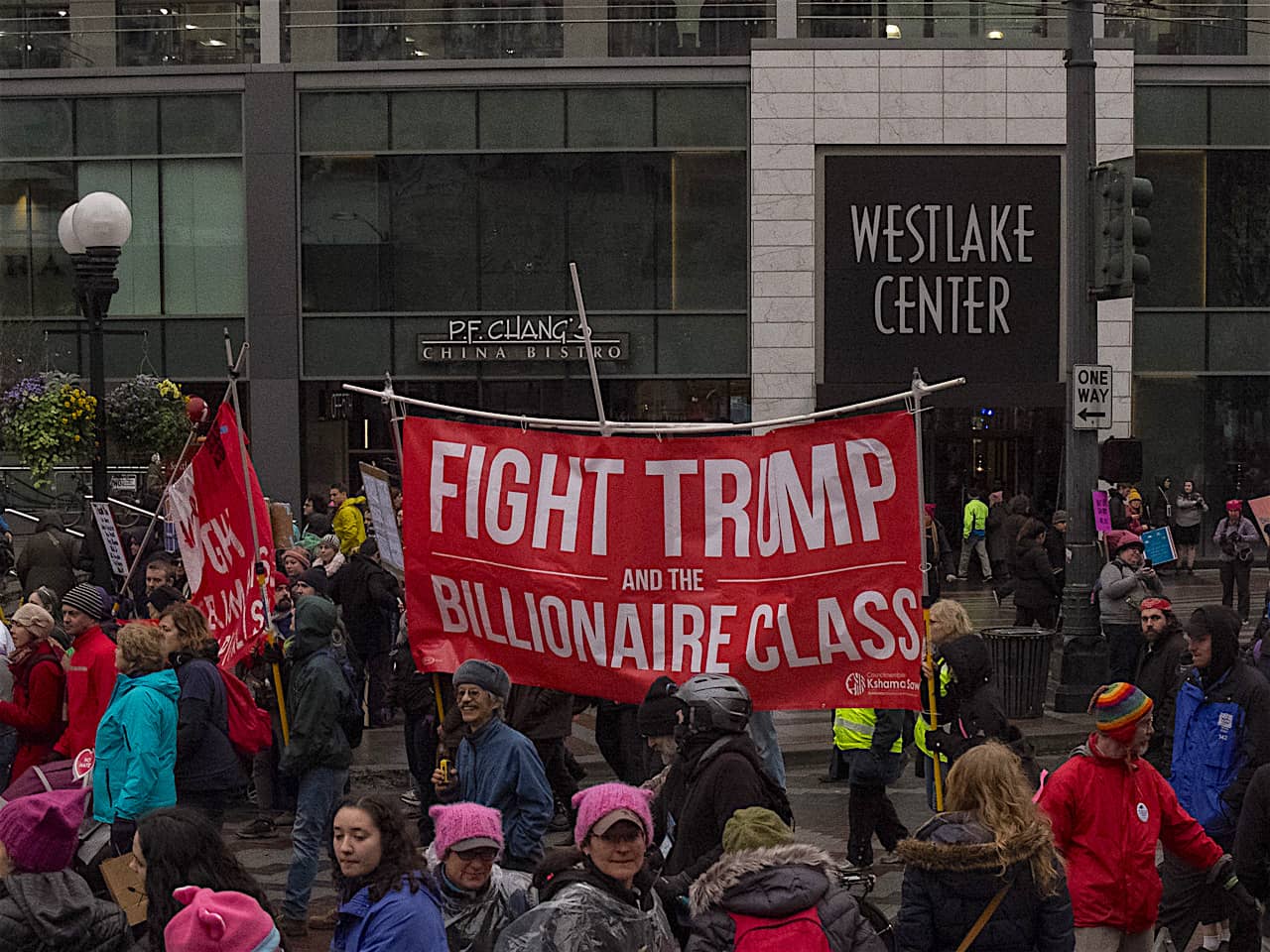 2018 Womens March, Seattle