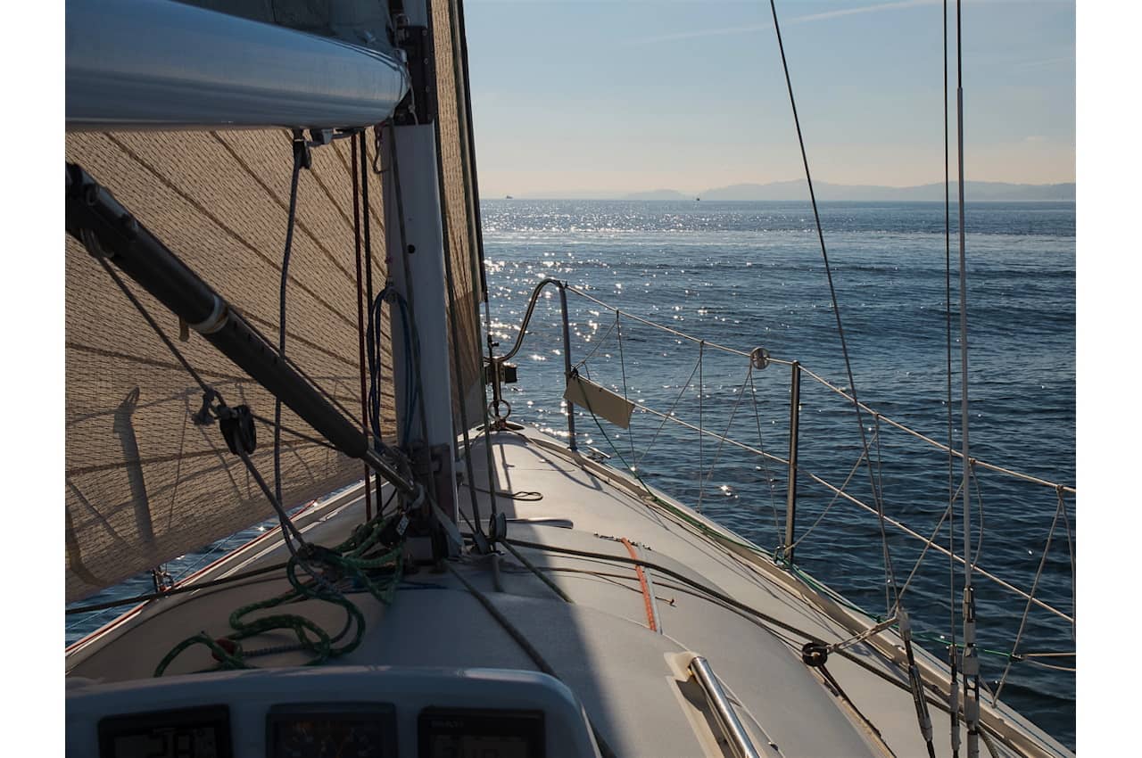Sailing on Charlotte