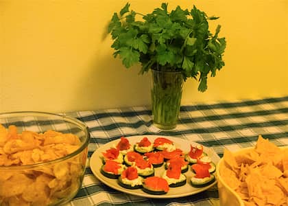 Youngblood|Thanksgiving hors d'oeuvres